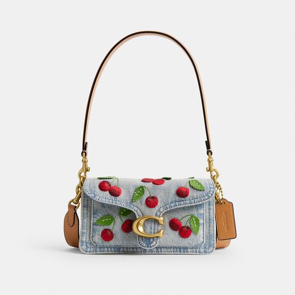 Coach Handbags - Coach Tabby Shoulder Bag 20 With Cherry Embroidery
